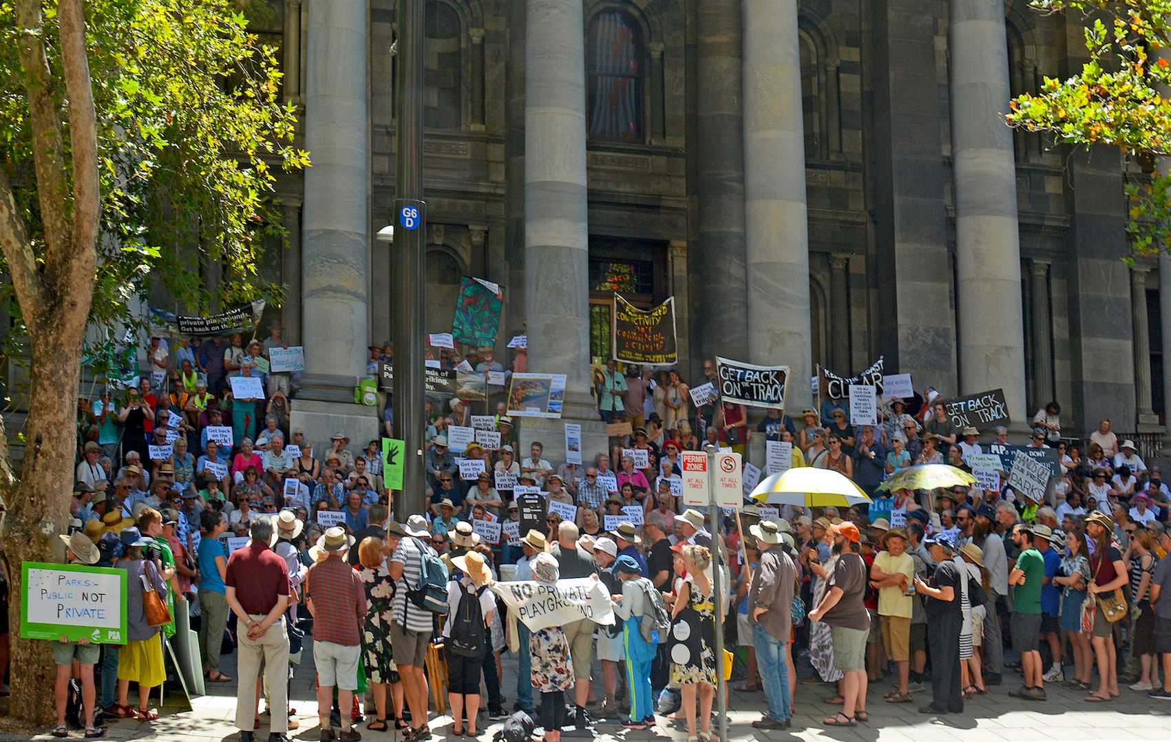 The First Rally – Public parks not private playgrounds